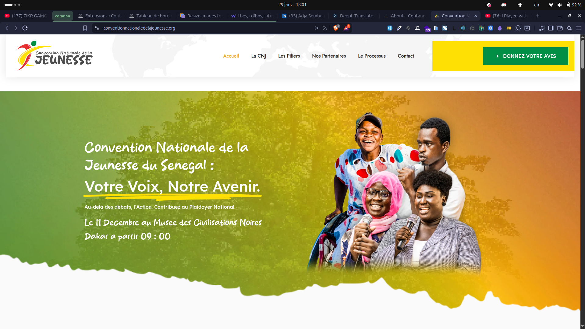 Convention Nationale de la Jeunesse du Sénégal
