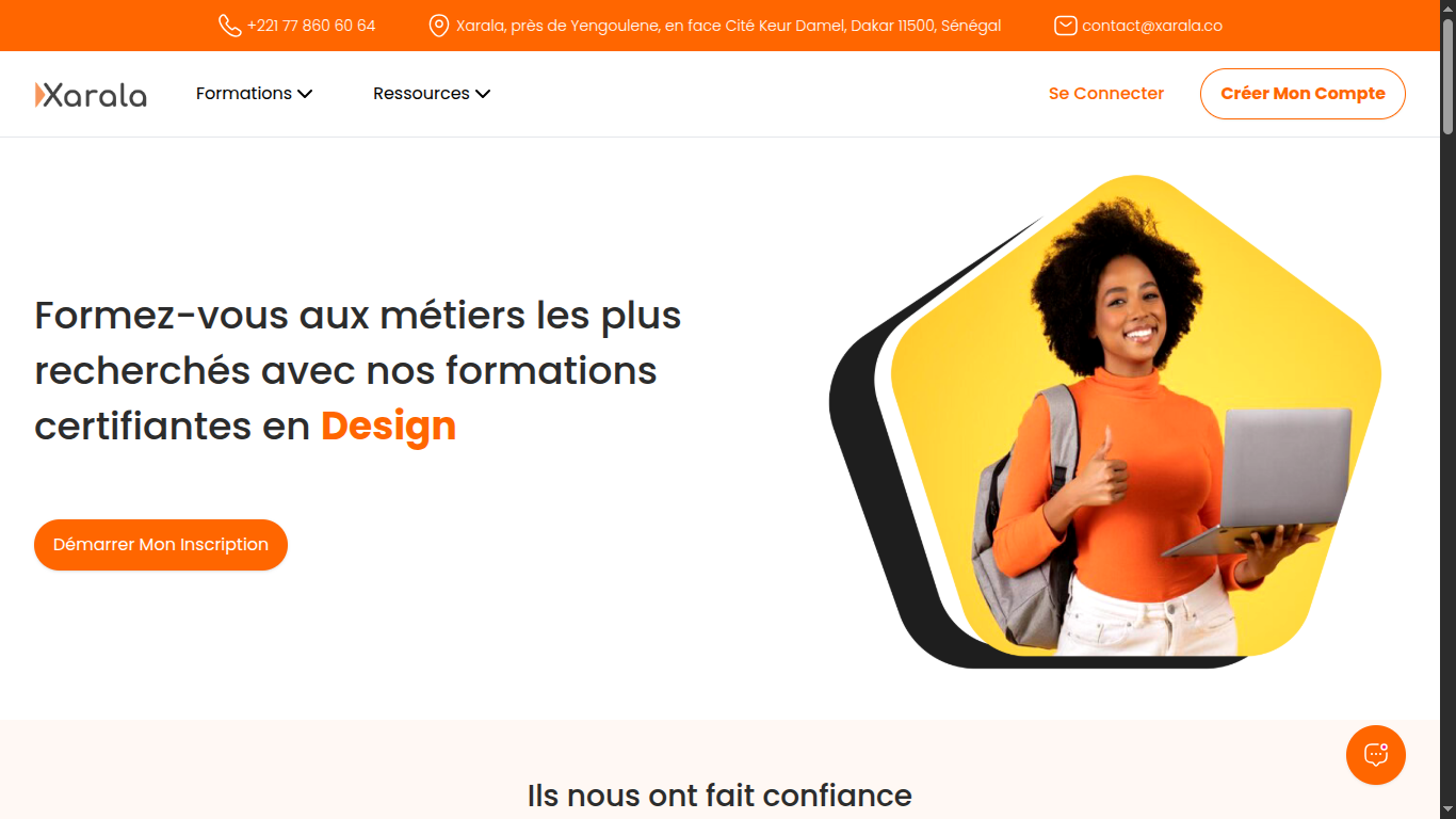 Site E-learning de XARALA